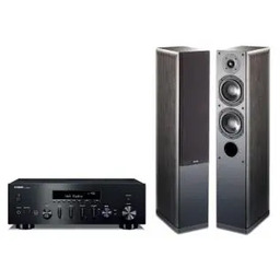 Yamaha R-N600A Czarny, Indiana Line Nota 550 X