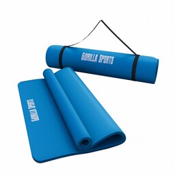 Mata do jogi 190x60x1,5 cm niebieska Gorilla Sports