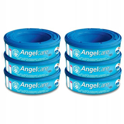Angelcare Wkłady Do Pojemnika Na Pieluchy Worki x6
