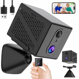 Mini Bezprzewodowa Kamera Automatyczna Noktowizja Z Czujnikiem Ruchu