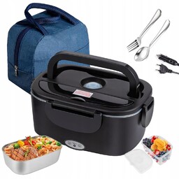 Elektryczny Lunch Box Podgrzewacz Obiad 220 12/24V