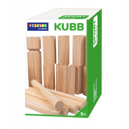 Kubb Drewniane Kręgle Fińskie Gra Wikingów 11 KREGLE/6