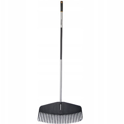 Fiskars Grabie do liści trawy duże ogrodowe szerokie