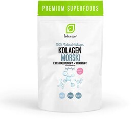 INTENSON Kolagen morski + Kwas Hialuronowy + Witamina