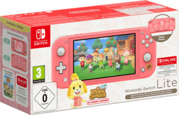 Konsola NINTENDO Switch Lite Koralowa + Animal Crossing: