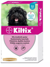 Kiltix Obroża dla średnich psów długość 53 cm.