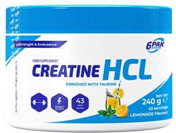 6Pak Nutrition Creatine Hcl 240G Mocna Kreatyna