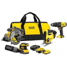 STANLEY Zestaw elektronarzędzi Fatmax SFMCK412MDS-QW