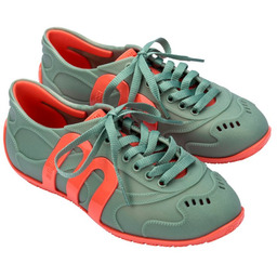 Melissa Motion Orange/ Green Sneakersy Damskie Zielone 37