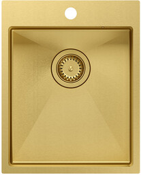 QUADRON Russel 90 złoty RUSSEL 90 Zlewozmywak 1-komorowy