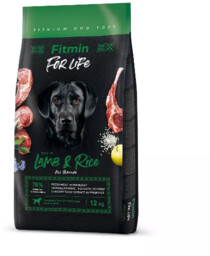 FITMIN dog For Life Lamb & Rice 12
