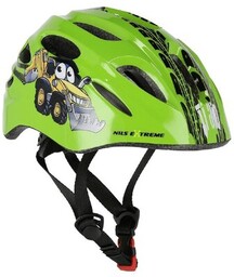 NILS EXTREME Kask rowerowy MTW01 Zielony dla Dzieci