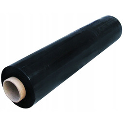 Folia stretch czarna 2,5 kg 300m
