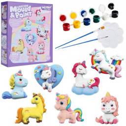 Zestaw Kreatywny z Farbami Diy Zrób Odlewy Gipsowe