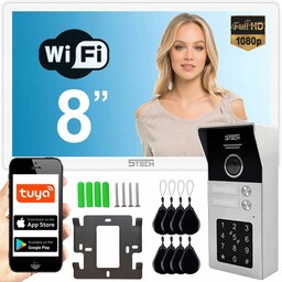 Wideodomofon 5TECH Wifi Verus One 84225-2 Czytnik Szyfrator