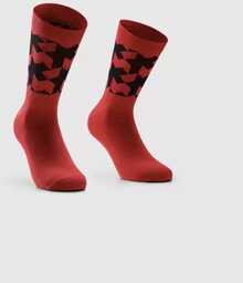 ASSOS Skarpetki rowerowe MONOGRAM SOCKS EVO viganccia red