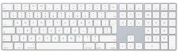 Apple Magic Keyboard z polem numerycznym Biały Klawiatura