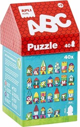 Apli Apli14805 Little ABCW House puzzle (40 sztuk)