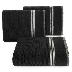 Eurofirany Ręcznik 70x140 Filon 11 czarny 530g/m2