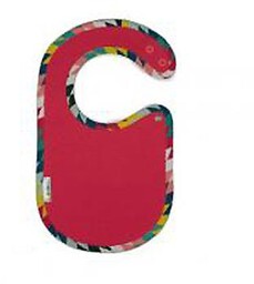 Clickbibs Śliniak koral-kolorowy zygzak - 1 sztuka