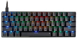 MAD DOG Klawiatura GK850K Gateron Red Czarny