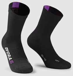 ASSOS Skarpetki rowerowe DYORA SUMMER SOCKS black series