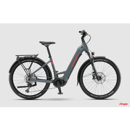 Winora Rower elektryczny Yucatan X12 Low metallic/stone blue