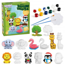 Zestaw Kreatywny z Farbami Diy Zrób Odlewy Gipsowe