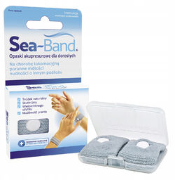 Sea-Band, opaski akupresurowe przeciw mdłościom, 2 sztuki