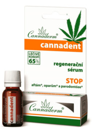 Serum regeneracyjne na afty i opryszczkę Cannadent, Cannaderm,