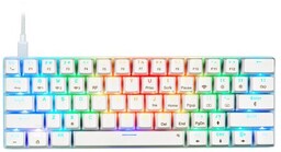 MAD DOG Klawiatura GK850W Gateron Red Biały