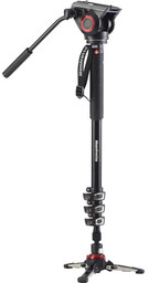 Manfrotto MVMXPRO500 - monopod video 4-sekcyjny z głowicą