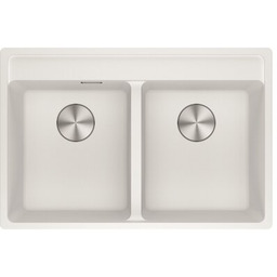 FRANKE Zlewozmywak dwukomorowy Maris MRG 620-35-35 114.0661.785 Biały