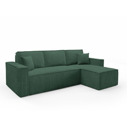 Wygodny narożnik uniwersalny z funkcją spania Basic L