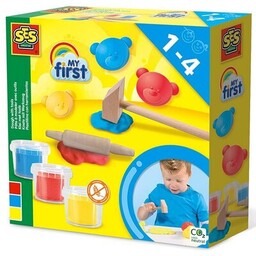 Ciastolina SES Moja pierwsza ciastolina Młotek i wałek