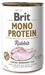 BRIT Karma dla psa Mono Protein Królik 400