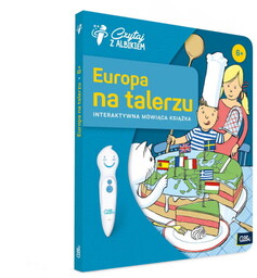Albi Książka Europa na talerzu Czytaj z Albikiem