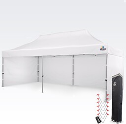 Namiot weselny 4x8m - plus 3 ściany -