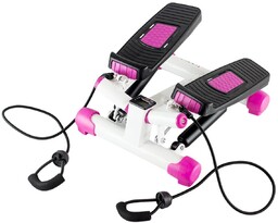 Stepper skośny z linkami S3033 - różowy