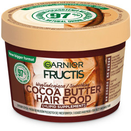 Garnier, Fructis Cocoa Butter Hair Food, Wygładzająca maska