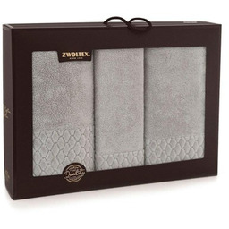 Komplet ręczników w pudełku 3 szt Carlo AB