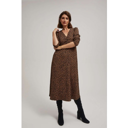 Sukienka Midi W Panterkę-S