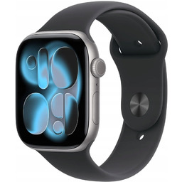 Smartwatch Lte Apple Watch 11 42/Szare Aluminum/Czarny Pasek