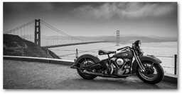 Foto obraz szkło hartowane Motocykl