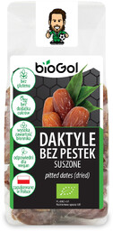 Biogol Daktyle suszone bezglutenowe 150 g (EKO)