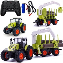 Zdalnie Sterowany Traktor Ciągnik Na Pilota Rc