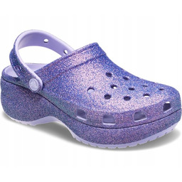 Crocs Damskie Buty Chodaki Klapki Platforma Classic Irid