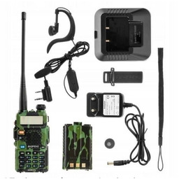 Krótkofalówka Baofeng UV-5R HTQ 1800mAh Camo, Radiotelefon Walkie