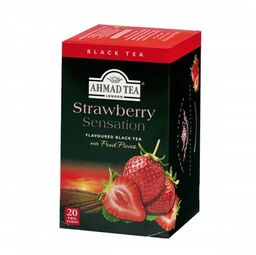Ahmad Tea Strawberry Sensation ex20 herbata czarna