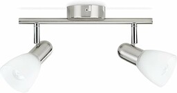 Philips E14 Essentials Burlap Spot Bar/lampka, nikiel